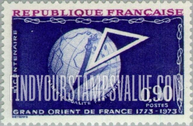 FindYourStampsValue: Masonic Lodge Emblem