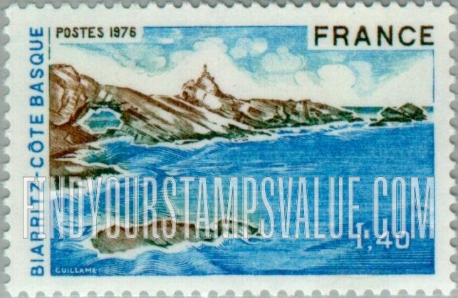 FindYourStampsValue: Tourist Issue: Biarritz