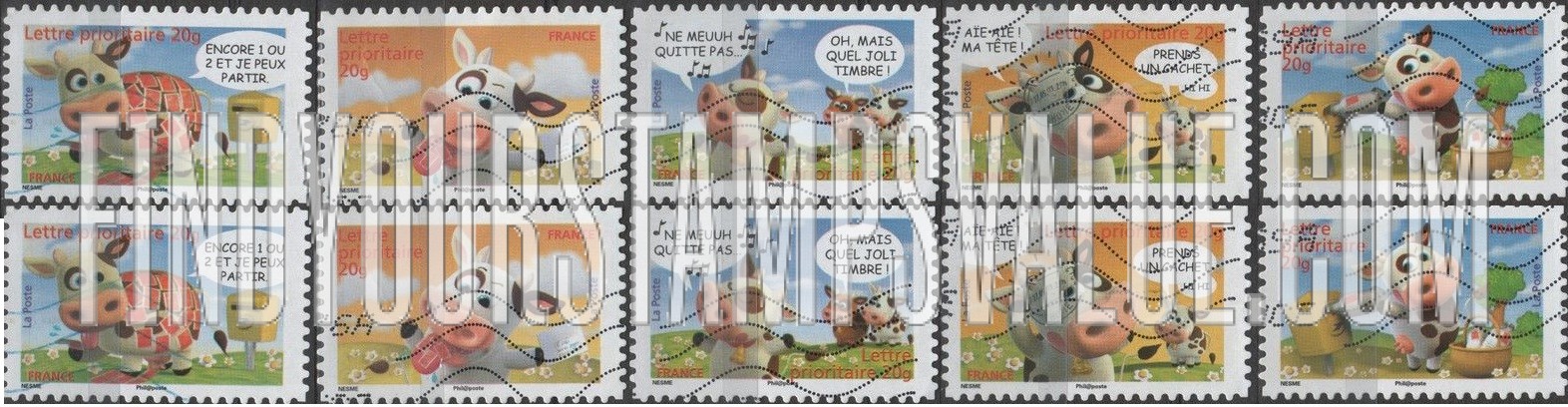 FindYourStampsValue: Cows