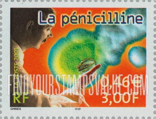 FindYourStampsValue: 20th Century Type of 2000: Penicillin