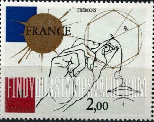 FindYourStampsValue: Man Drawing Geometric Diagram