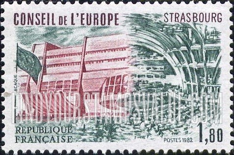 FindYourStampsValue: OFFICIAL - New Council Headquarters, Strasbourg