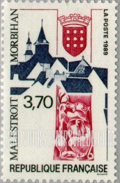 FindYourStampsValue: Jehan de Malestroit Dept. of Morbihan