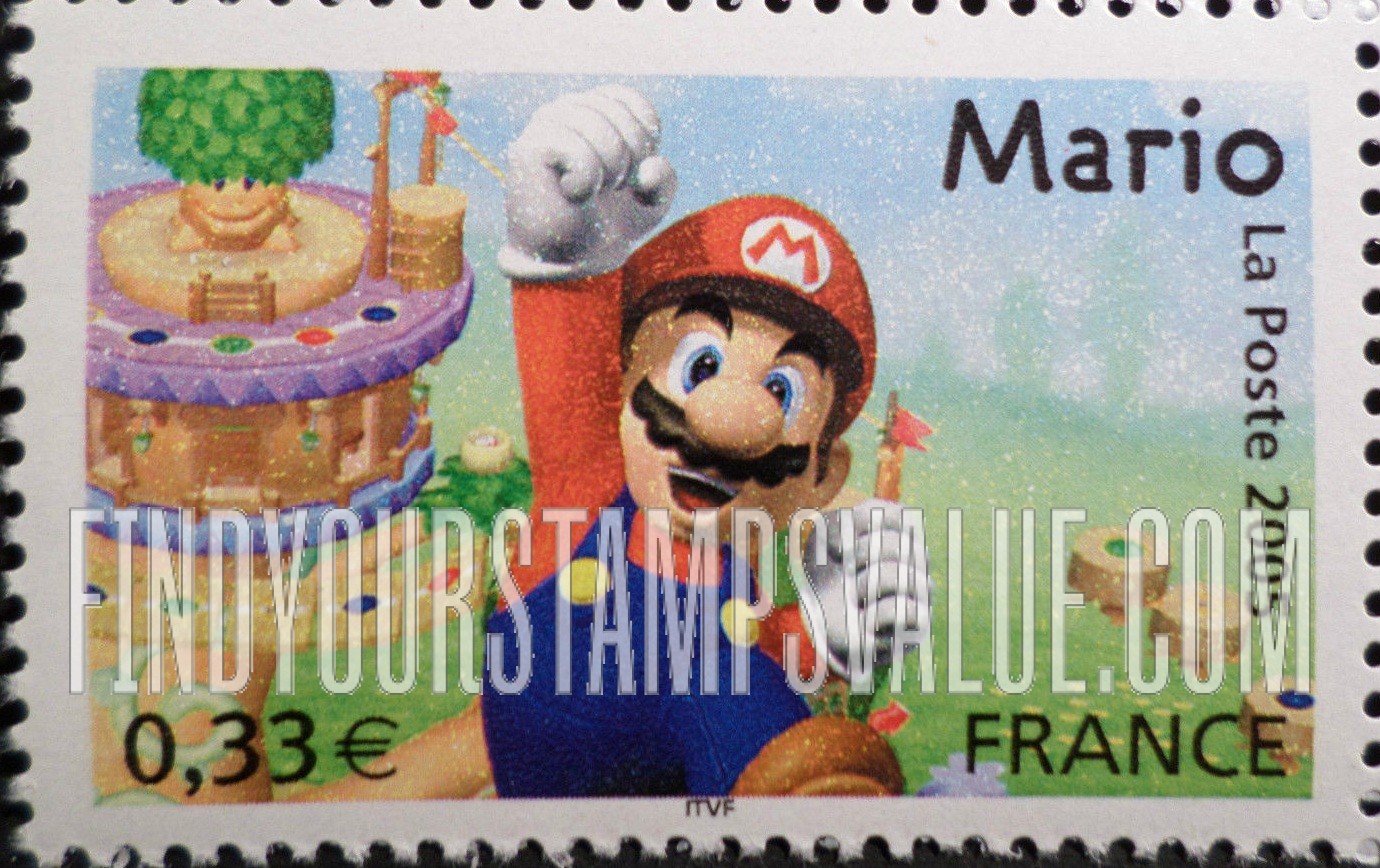 FindYourStampsValue: Video Game Characters: Mario