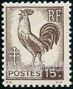 FindYourStampsValue: Gallic Cock