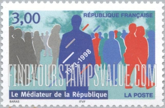 FindYourStampsValue: Office of Mediator of the Republic, 25th Anniversary