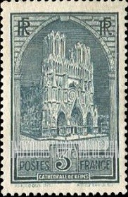 FindYourStampsValue: Reims Cathedral