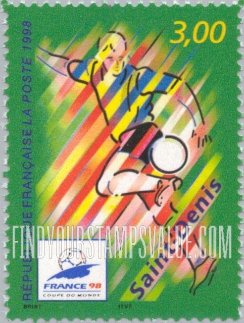 FindYourStampsValue: 1998 World Cup Soccer Championships Type: Saint-Denis
