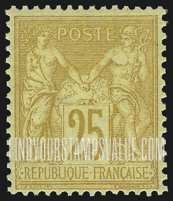 FindYourStampsValue: Peace and Commerce ("Type Sage")
