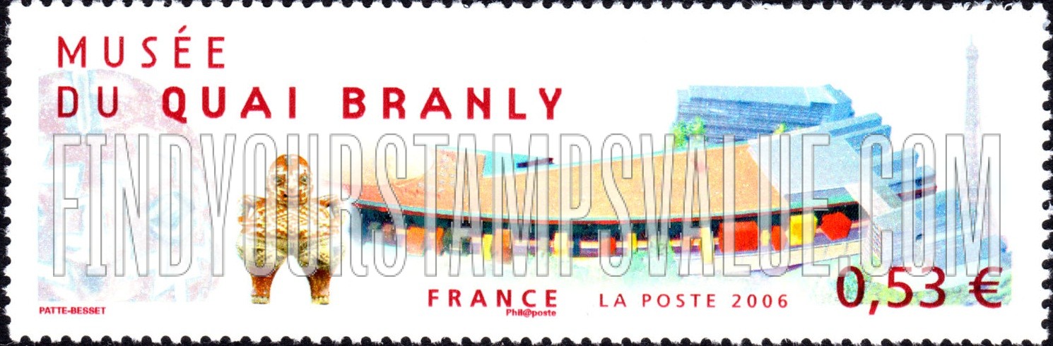 FindYourStampsValue: Quai Branly Museum