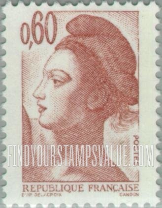 FindYourStampsValue: Liberty, after Delacroix