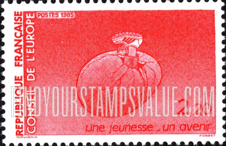 FindYourStampsValue: OFFICIAL - Youth’s Leg, Sneaker, Shattered Eggshell
