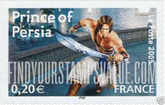FindYourStampsValue: Video Game Characters: Prince of Persia
