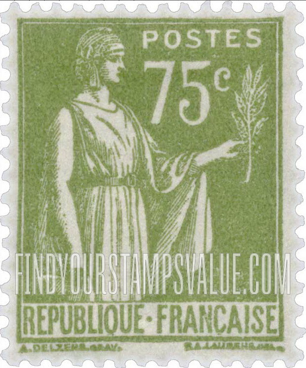 FindYourStampsValue: Peace with Olive Branch