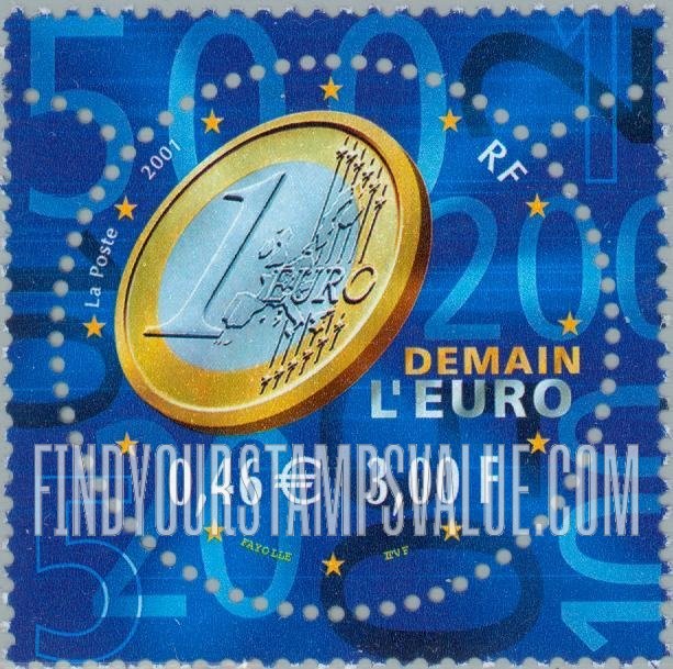 FindYourStampsValue: 1 Euro Coin