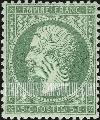 FindYourStampsValue: Emperor Napoleon III