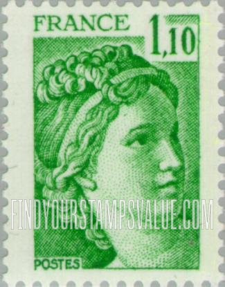 FindYourStampsValue: Sabine, after David: Sabine Type of 1977-78