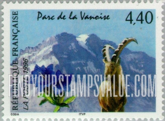 FindYourStampsValue: National Parks: Vanoise
