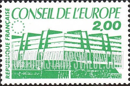 FindYourStampsValue: OFFICIAL - New Council Headquarters, Strasbourg