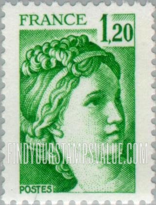 FindYourStampsValue: Sabine, after David: Sabine Type of 1977-78