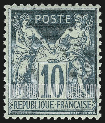 FindYourStampsValue: Peace and Commerce ("Type Sage")