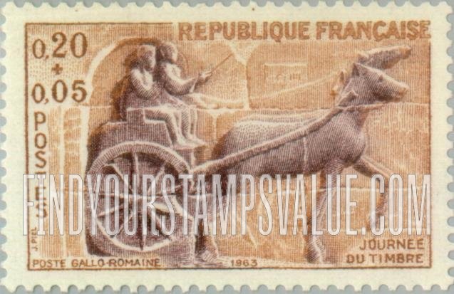 FindYourStampsValue: SEMI-POSTAL - Roman Chariot