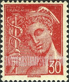 FindYourStampsValue: Mercury: Mercury Type of 1938-42