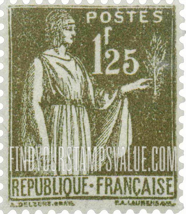 FindYourStampsValue: Peace with Olive Branch