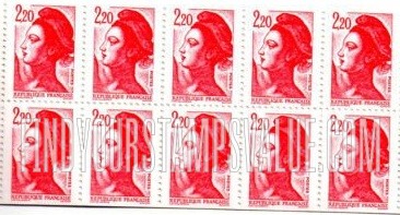FindYourStampsValue: Liberty, after Delacroix: Liberty Type of 1982