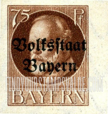 FindYourStampsValue: King Ludwig III