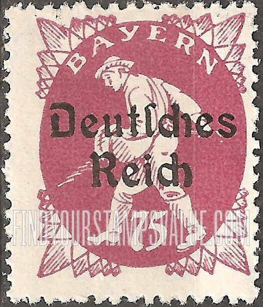 FindYourStampsValue: Sower: Stamps and Types of Preceding Issue Overprinted