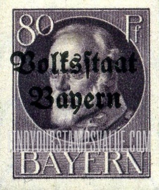 FindYourStampsValue: King Ludwig III