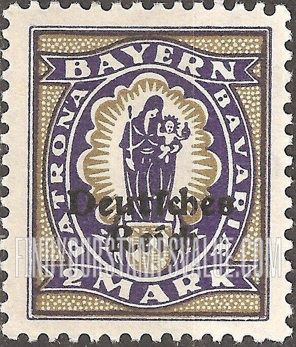 FindYourStampsValue: Madonna and Child: Overprinted in Black