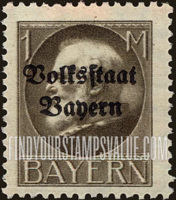 FindYourStampsValue: King Ludwig III