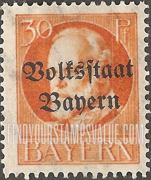 FindYourStampsValue: King Ludwig III