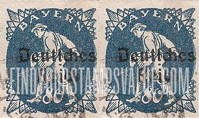 FindYourStampsValue: Sower: Stamps and Types of Preceding Issue Overprinted