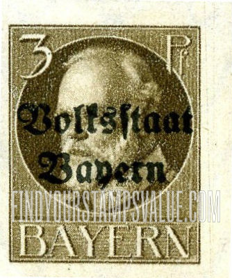 FindYourStampsValue: King Ludwig III