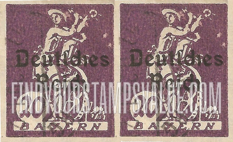 FindYourStampsValue: “Electricity” Harnessing Light to a Water Wheel: Stamps and Types of Preceding Issue Overprinted