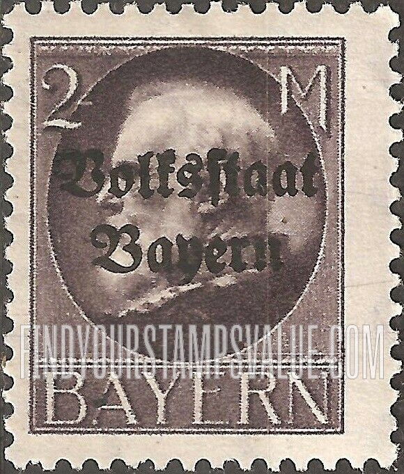 FindYourStampsValue: King Ludwig III