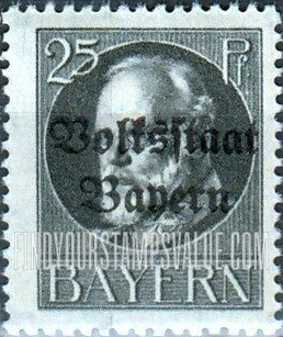 FindYourStampsValue: King Ludwig III