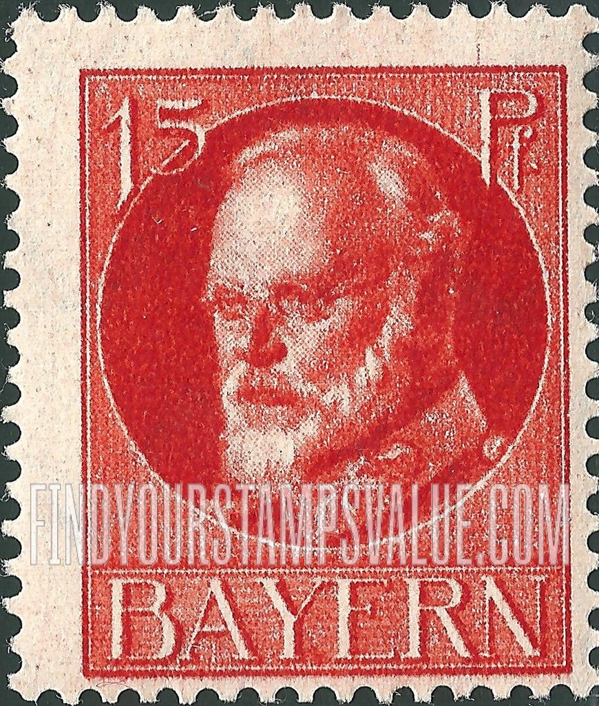 FindYourStampsValue: King Ludwig III