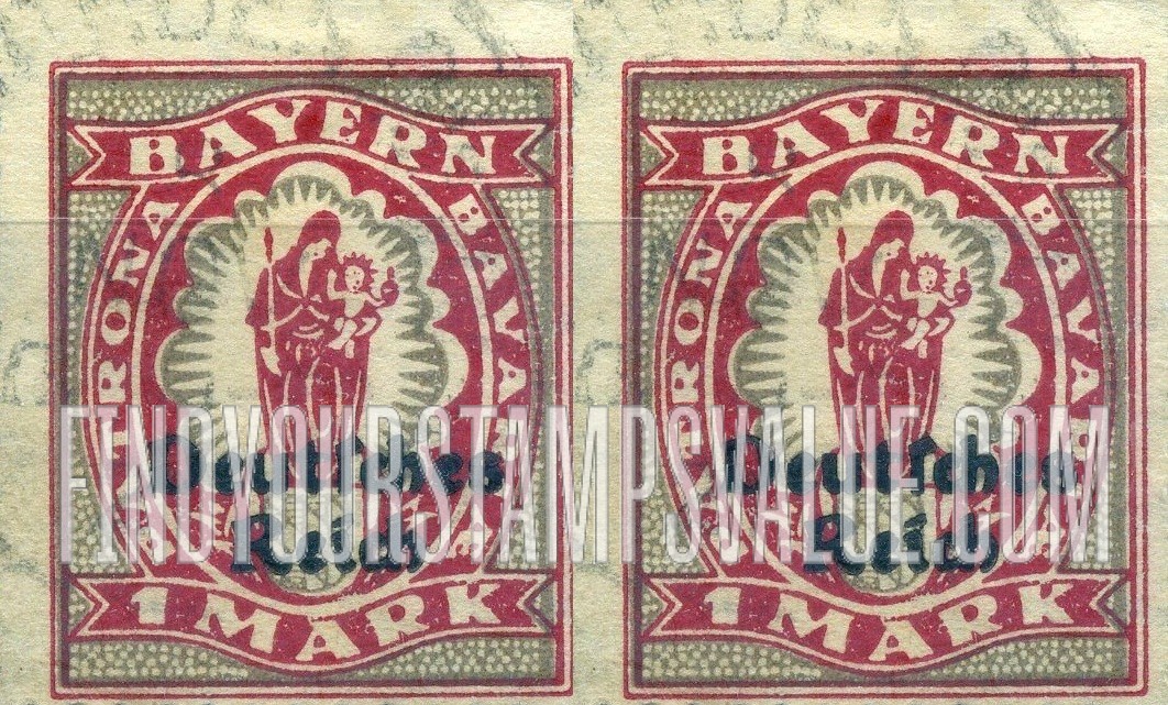 FindYourStampsValue: Madonna and Child: Overprinted in Black