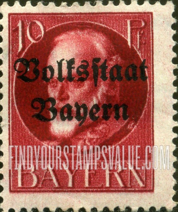 FindYourStampsValue: King Ludwig III
