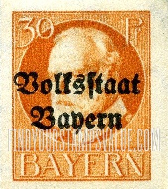 FindYourStampsValue: King Ludwig III