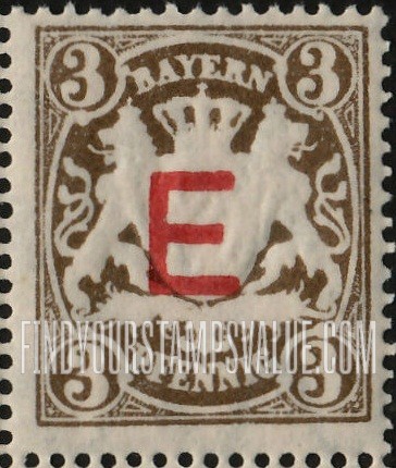 FindYourStampsValue: OFFICIAL - Coat of Arms: Regular Issue of 1888-1900 Overprinted in Red