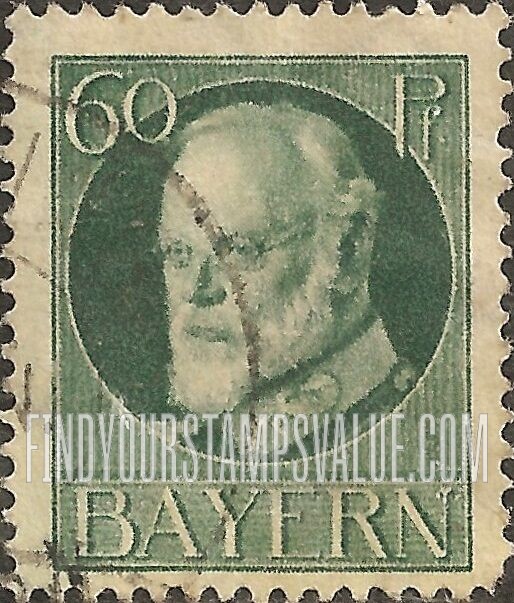 FindYourStampsValue: King Ludwig III
