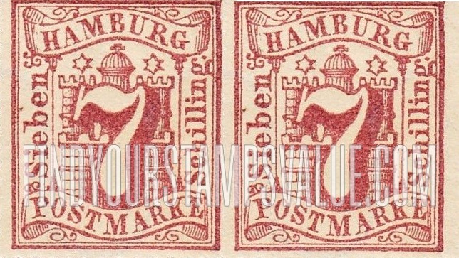 FindYourStampsValue: Value Numeral on Arms