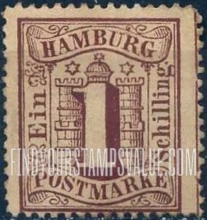 FindYourStampsValue: Value Numeral on Arms