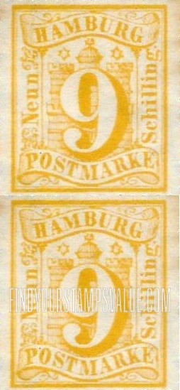 FindYourStampsValue: Value Numeral on Arms