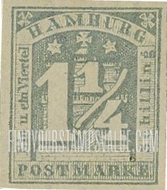 FindYourStampsValue: Value Numeral on Arms